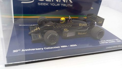 Minichamps Lotus Renault 98T Ayrton Senna 1986 1/43