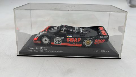 Minichamps Porsche 956L 24h Le Mans 1984 1/43 senza scatola originale