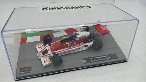 Minichamps McLaren M23 B. Langer Belgian GP 1978 1/43, modificata, senza scatola originale