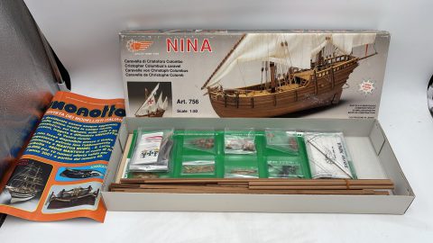 Mantua Model Caravella Nina 1/50 kit di montaggio in legno