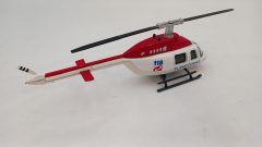 Mondo Motors elicottero Bell AB-206 Elisoccorso 1/60, mancante deriva posteriore, senza scatola originale - foto 2