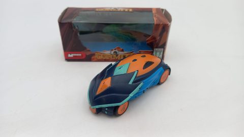 Mondo Motors auto Gormiti 1/64, qualche piccolo segno, confezione lievemente usurata