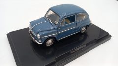 Metro Fiat 600D 1960 1/24 senza scatola originale - scala 1:24