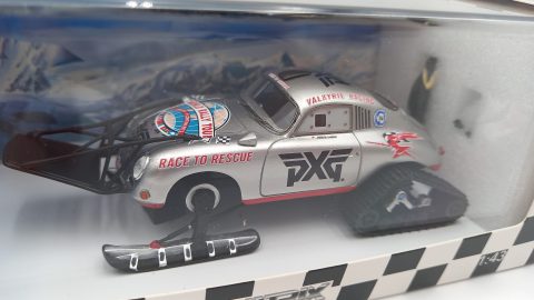 Matrix Penguin Porsche 356A Valkyrie Racing 2021 Antartica Ice Challenge 1/43