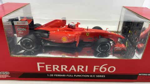 Mjx RC Ferrari F60 Full funcion R/C series con telecomando, non collaudata 1/20
