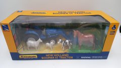 NewRay New Holland Boomer 55 Tractor 1/20, confezione lievemente usurata - foto 4
