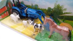 NewRay New Holland Boomer 55 Tractor 1/20, confezione lievemente usurata - scala 1:20