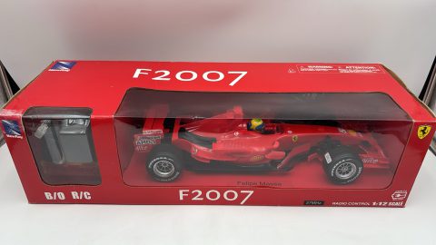 Newray Ferrari F2007 1/12 modello radiocomandato funzionante 27MHz completo di radiocomando