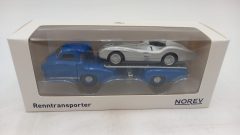 Norev Mercedes-Benz Renntransport con W196 1/64 - foto 3
