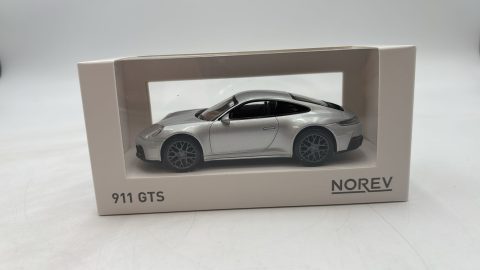 Norev Porsche 911 GTS Polar Silver metallic Jet car 2024 1/43