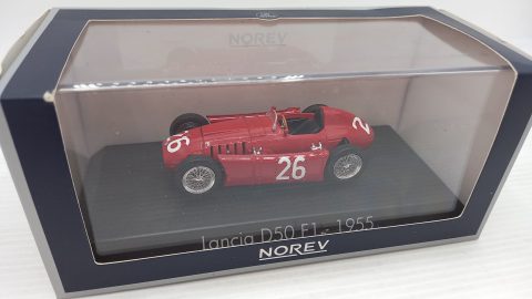 Norev Lancia D50 F1 A. Ascari 1955 1/43, teca lievemente usurata