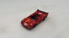 Norev Ferrari 008 312 PB 1970 1/43 senza scatola originale, ruote non originali, segni di usura - scala 1:43