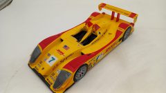 Norev Porsche RS Spyder 1/18, impolverata, da pulire, senza scatola originale - scala 1:18