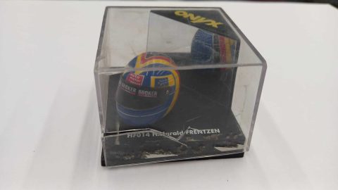 Onyx Casco helmet H. Harald Frentzen 1/12, teca rotta, senza scatola originale