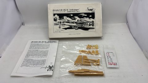 Planet model Heinkel he 162 B "Volksjaeger" 1/72 kit di montaggio aereo militare