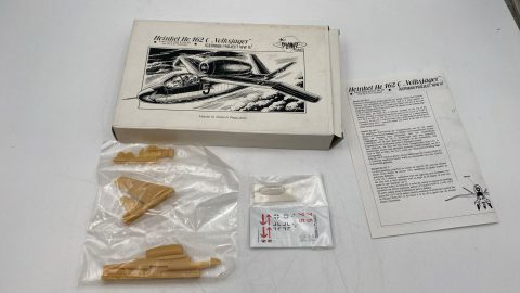Planet Model Heinkel He 162C Volksjager 1/72 kit di montaggio aereo militare