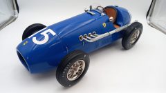 Ferrari 500 F2 L. Rosier GP Gran Bretagna 1954 1/8 realizzata a mano dall'artigiano Pelloni Allegro - scala 1:8