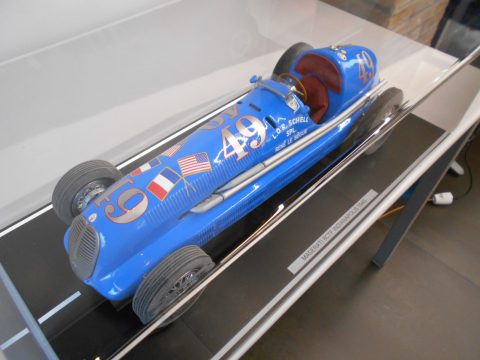 Maserati 8CTF Rene le Begue Indianapolis 1940 Wilbur Shaw 1/8, completo di teca