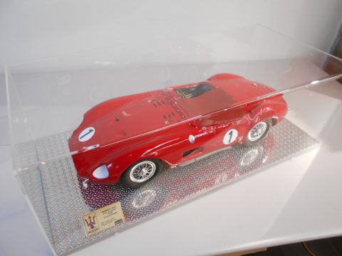 Maserati 300s 24h Le Mans 1958 1/8, interamente realizzata a mano artigianalmente