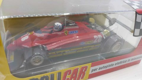 Policar Ferrari 126 C2 Didier Pironi Long Beach 1982 1/32, macchinina per pista elettrica