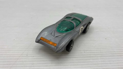 Policar Ferrari P5 1/48, auto per pista elettrica, evidenti segni del tempo, da verificare funzionamento, senza scatola originale