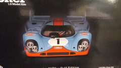 Pocher Porsche 917 K Gulf Edition 1/8, kit di montaggio composto da 312 particolari - foto 2