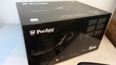 Pocher Lamborghini Aventador LP700-4 Roadster nero Nemesis 2013 1/8, kit di montaggio composto da 814 parti - foto 5