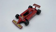 Polistil Ferrari 126 C Turbo 1/23 senza scatola originale, segni di usura - scala 1:23