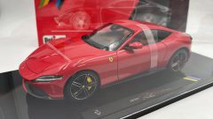 Polistil Ferrari Roma 2019 1/18 Rosso Corsa 322, con teca - foto 3