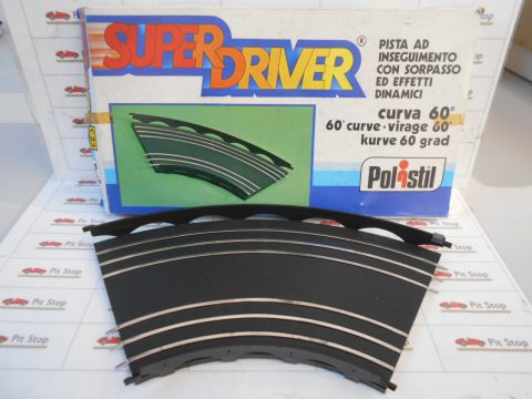 Polistil curva 60 gradi per pista elettrica 1/43