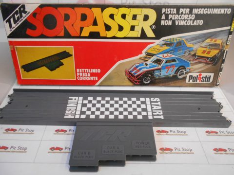 Polistil rettilineo presa corrente pista elettrica 1/43