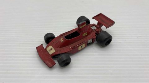 Polistil Ferrari 312 B3 74 F1 1/55, discrete condizioni, senza scatola originale, segni di usura del tempo