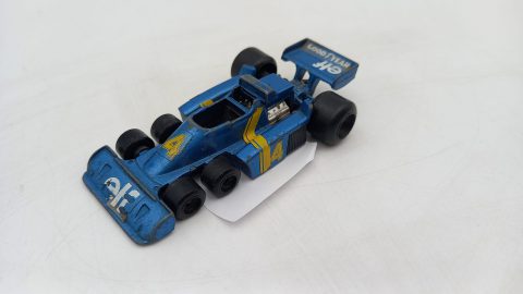 Polistil Tyrrell 34/2 F1 1/55, buone condizioni, senza scatola originale, segni di usura del tempo, 6 ruote