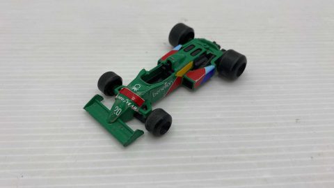 Polistil Tyrrell 011 1/55, mancante alettone posteriore, normali segni del tempo