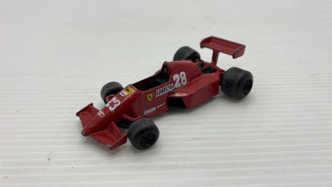 Polistil Ferrari 126 C3 F1 1/55, buone condizioni, senza scatola originale, segni di usura del tempo