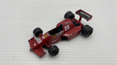 Polistil Ferrari 126 C3 F1 1/55, buone condizioni, segni di usura del tempo senza scatola originale