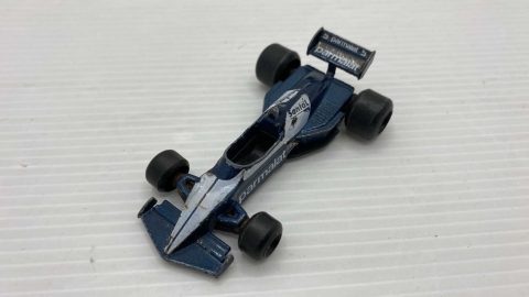 Polistil Brabham BT52 F1 1/55, buone condizioni, senza scatola originale, segni di usura del tempo