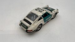 Polistil Porsche Carrera RS Polizia 1/24 senza scatola originale, evidenti segni di usura, vernice rovinata, antenna rotta - foto 2