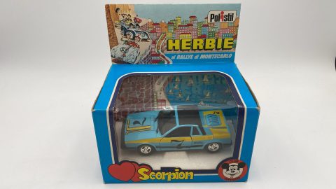 Polistil Lancia Montecarlo Scorpion Herbie al Rallye di Montecarlo 1/25