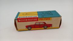 Politoys APS Alfa Romeo Giulietta T.I. 1/41, montante parabrezza rotto, tettuccio segnato - foto 11