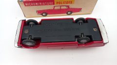 Politoys APS Mercedes-Benz 220 S/SE 1/41, mancante del fanale posteriore sinistro, paraurti rovinati - foto 6