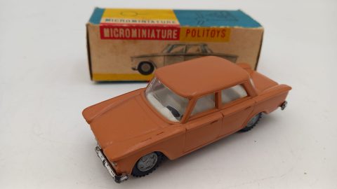 Politoys APS Fiat 1300 1/41, paraurti danneggiato, normali segni del tempo