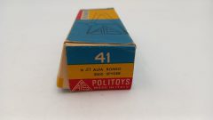 Politoys APS Alfa Romeo 2000 Spyder 1/41, modello con normali segni del tempo, confezione lievemente usurata ed aperta da un lato - foto 9