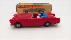 Politoys APS Alfa Romeo 2000 Spyder 1/41, modello con normali segni del tempo, confezione lievemente usurata ed aperta da un lato - foto 3
