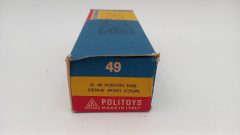 Politoys APS Pontiac Parisienne Sport Coupe 1/41, in ottime condizioni - foto 10