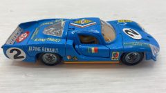 Politoys Alpine Renault 1/42 modellino vissuto vernice e decals rovinate, senza scatola originale - foto 4