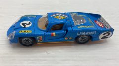 Politoys Alpine Renault 1/42 modellino vissuto vernice e decals rovinate, senza scatola originale - foto 5
