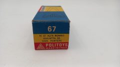 Politoys APS Alfa Romeo Giulietta SS con portiere 1/41, in ottime condizioni - foto 9