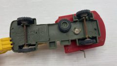 Politoys 2 modelli messi insieme, Autoambulanza Militare n. 6 ed escavatrice n. 228 1/43, segni di usura senza scatola originale - foto 6