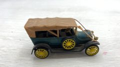 Politoys Fiat 1911 1/45 senza scatola originale, segni di usura - scala 1:45